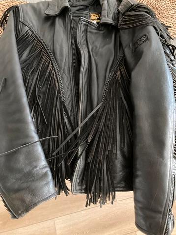 Lederen moto vest beschikbaar voor biedingen