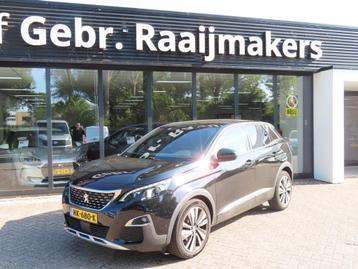 Peugeot 3008 1.2 PureTech GT Line*LED*Navi*Camera*, Auto's, Peugeot, Gebruikt, Euro 6, 1199 cc, Zwart