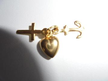 Vintage 18 Kt gouden hangertje beschikbaar voor biedingen