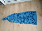 Blauwe jurk glimmend, Taille 36 (S), Bleu, Enlèvement ou Envoi, Au-dessus du genou