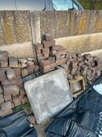 Blauwsteen plaat, Doe-het-zelf en Bouw, Metselstenen, Ophalen, Zo goed als nieuw