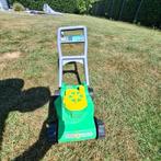 Kinder grasmachine, Ophalen