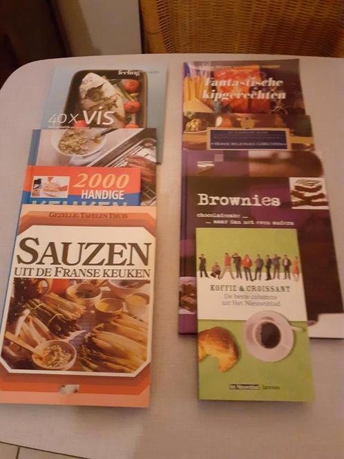 Selectie van 8 kookboeken a 2,5€ t stuk., Boeken, Kookboeken, Nieuw, Ophalen of Verzenden