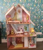 Groot poppenhuis met attributen, Kinderen en Baby's, Ophalen, Zo goed als nieuw, Poppenhuis