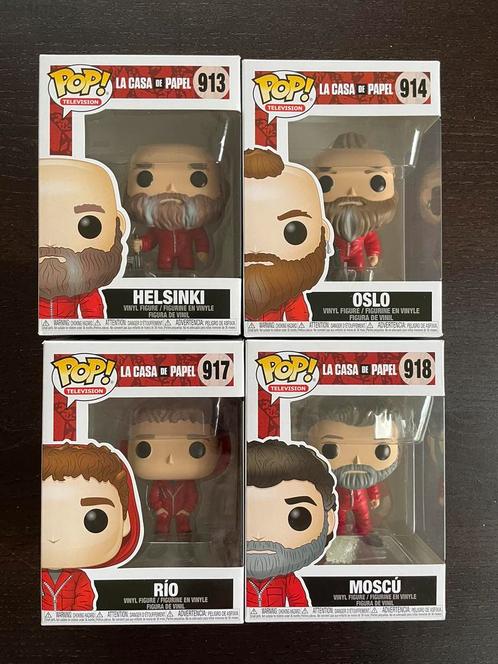 Funko La Casa De Papel set, Collections, Jouets miniatures, Neuf, Enlèvement ou Envoi