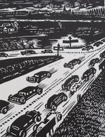 Frans Masereel: BRUSSEL (6 houtsneden), Antiek en Kunst, Verzenden