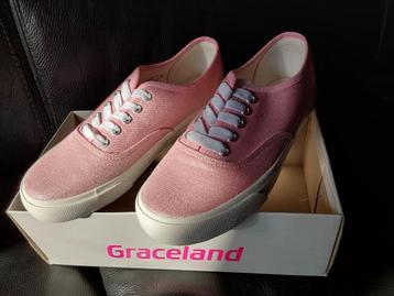 Roze glittersneakers Graceland maat 37 beschikbaar voor biedingen