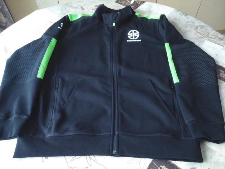 KAWASAKI SWEATSHIRT - MAAT XL - ALS NIEUW, Motoren, Kleding | Motorkleding, Jas | textiel, Nieuw zonder kaartje, Ophalen of Verzenden