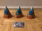 3 Chapeaux de fête et confettis pour Carnaval ou autre, Hobby & Loisirs créatifs, Articles de fête, Comme neuf
