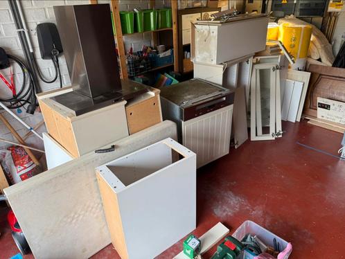 Keuken, Huis en Inrichting, Keuken | Complete keukens, Gebruikt, Wit, Ophalen