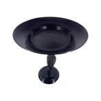 Bronzen vrouwensculptuur met een beker, marmeren voet, Antiek en Kunst, Ophalen of Verzenden, Brons