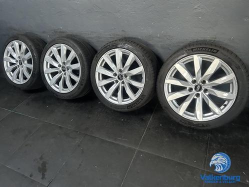 Originele Audi A5 S5 B9 8W S-Line 18 inch velgen 5x112 zomer, Auto-onderdelen, Banden en Velgen, Banden en Velgen, Zomerbanden