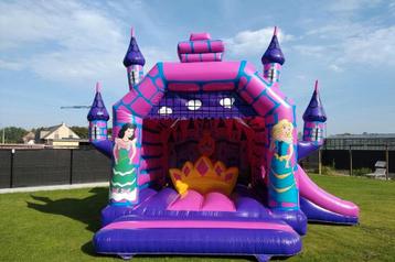 Springkasteel prinsessen te koop, Enlèvement, Utilisé