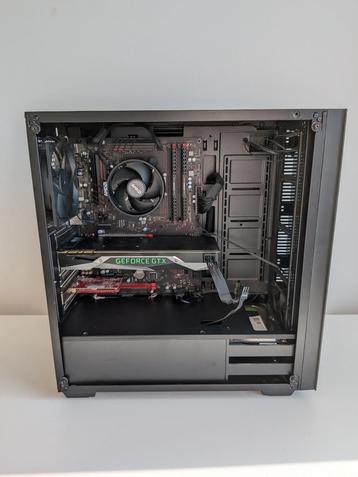 Pc gamer ryzen 3 1200 + Nvidia GTX 1070 + SSD HDD + WIFI, Le pc est monté avec différentes marques, Enlèvement ou Envoi, 3 à 4 Ghz