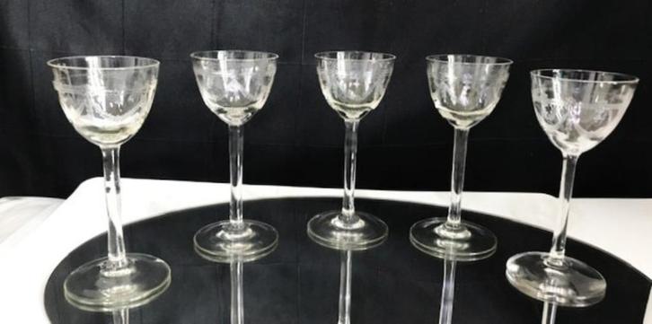 Glazen Kristal Dampierre Arque Antiek H 13✨👀😍💑🎁, Antiek en Kunst, Antiek | Glaswerk en Kristal, Ophalen of Verzenden