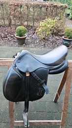 Ponyspringzadel 16 inch Ikonic evolution, Dieren en Toebehoren, Paarden en Pony's | Zadels, Ophalen, Zo goed als nieuw