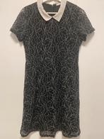 Zwart-witte jurk, Zwart, Knielengte, Gedragen, Lola Liza