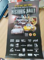 Rallye affiches Ypres historique 2003, Comme neuf, Enlèvement ou Envoi