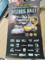 Affiche rally Ypres historique 2003, Ophalen of Verzenden, Zo goed als nieuw