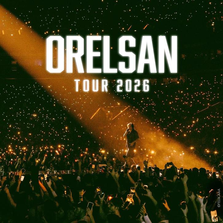2 PLACES - Concert Orelsan - 12/03 Bruxelles - Golden Circle, Tickets en Kaartjes, Concerten | R&B en Hiphop, Twee personen