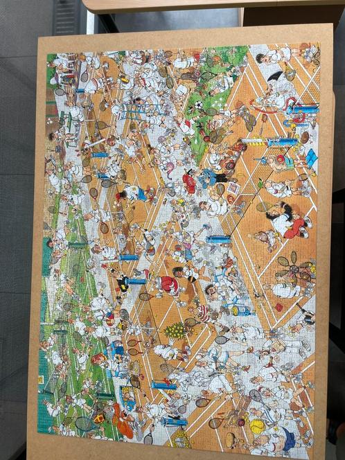 Jan van haasteren 2000st + lijst, Hobby en Vrije tijd, Denksport en Puzzels, Zo goed als nieuw, Ophalen of Verzenden