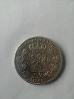 Zilveren munt van 5 frank uit 1868, Postzegels en Munten, Ophalen, Zilver, Losse munt, Zilver