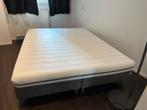 IKEA matras + boxspring 160x200 cm, Ophalen, Gebruikt, Bedbodem