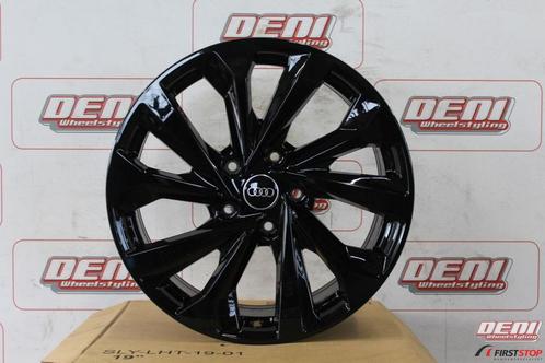 19" Audi Q6 originele velgenset Black Edition 85H601025BM, Auto-onderdelen, Banden en Velgen, Velg(en), 19 inch, Personenwagen