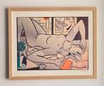 Roy Lichtenstein lithografie met certificaat, Antiek en Kunst, Ophalen of Verzenden