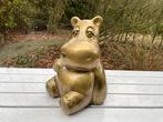 Beeld nijlpaard, hippo, tuin, zwembad, vijver 50cm, Tuin en Terras, Ophalen, Nieuw, Kunststof, Dierenbeeld