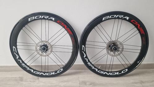 Campagnolo Bora One 50 disc wielset, Fietsen en Brommers, Fietsonderdelen, Zo goed als nieuw, Racefiets, Wiel, Ophalen