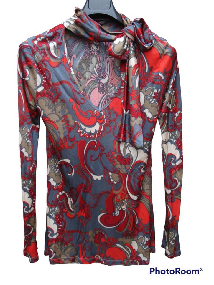 FAIRLY  longsleeve mt 40-42, Kleding | Dames, T-shirts, Zo goed als nieuw, Maat 42/44 (L), Grijs, Lange mouw, Ophalen of Verzenden