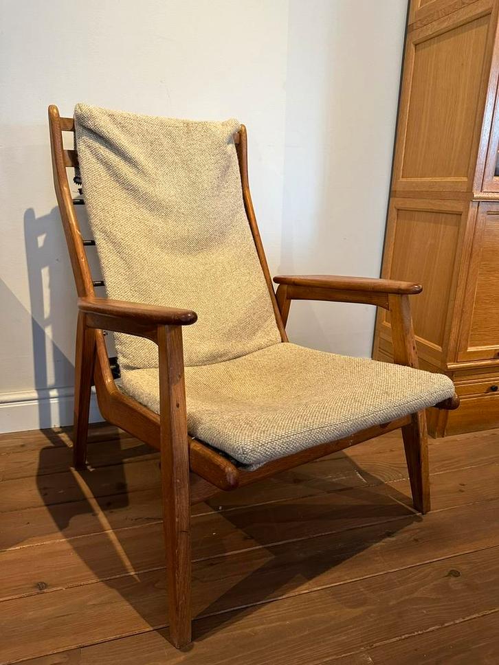 Rob Parry “Lotus / 1611” fauteuil Gelderland jaren ’50, Huis en Inrichting, Fauteuils, Gebruikt, Ophalen