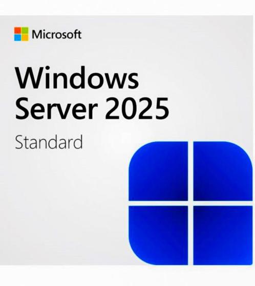 Microsoft Windows Server 2025 Standard (24 kernen)  1 sleut, Computers en Software, Besturingssoftware, Nieuw, Windows, Ophalen of Verzenden