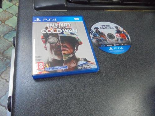 Playstation 4 Call of duty Black Ops Cold War (orig), Games en Spelcomputers, Games | Sony PlayStation 4, Gebruikt, Vechten, 2 spelers