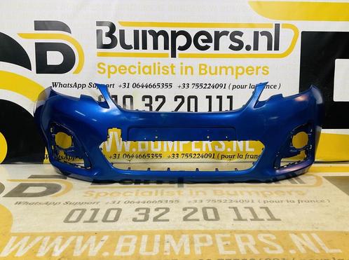 BUMPER Peugeot 108 2014-2023 VOORBUMPER 2-A2-10485z, Auto-onderdelen, Carrosserie, Bumper, Voor, Gebruikt, Ophalen of Verzenden