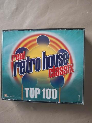 4cd box real retro house classix top 100 vol 1 beschikbaar voor biedingen