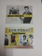 2 postzegelsblokken over Elvis Presley per stuk 10 euro, Postzegels en Munten, Ophalen