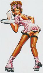 Pin Up Girl sticker #10, Verzamelen, Verzenden, Nieuw