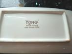 YONG borden 26,50 x 13 cm ontbijt dessert / 0,50€ per stuk, Ophalen, Zo goed als nieuw, Effen, Bord(en)