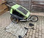 Croozer fietskar voor 2, Fietsen en Brommers, Fietsaccessoires | Aanhangwagens en Karren, Ophalen