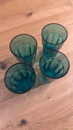 Blauwe ikea glazen, Verzamelen, Glas en Drinkglazen, Ophalen of Verzenden, Gebruikt