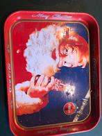 Metalen antiek dienblad merk Coca Cola, Verzamelen, Ophalen of Verzenden