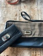 Catherine PARRA tas met haar portemonnee, Schoudertasje, Zo goed als nieuw, Zwart