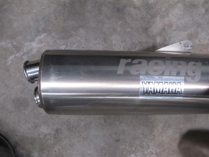 aprilia 4B mille RSV1000 standaard uitlaat model 1999 - 2003, Motoren, Onderdelen | Overige, Gebruikt, Ophalen of Verzenden