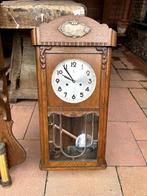 Oude houten klok, Maison & Meubles, Accessoires pour la Maison | Horloges, Comme neuf, Analogique, Enlèvement, Horloge murale