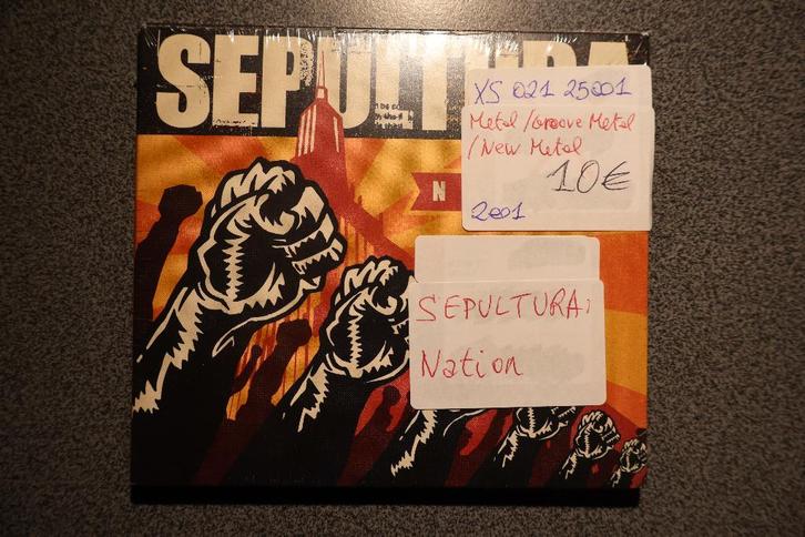 cd new: SEPULTURA - Nation (2001 - 2022 digipak), CD & DVD, CD | Hardrock & Metal, Neuf, dans son emballage, Enlèvement ou Envoi