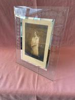 Beau grand cadre photo en verre., Antiquités & Art, Enlèvement ou Envoi