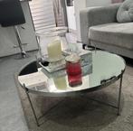 Table basse, Maison & Meubles, Tables | Tables de salon, Moins de 50 cm, Verre, Rond, Comme neuf