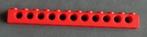 LEGO TECHNIC 3895 rouge rouge Brique 1 x 12 avec des trous p, Lego, Utilisé, Enlèvement ou Envoi